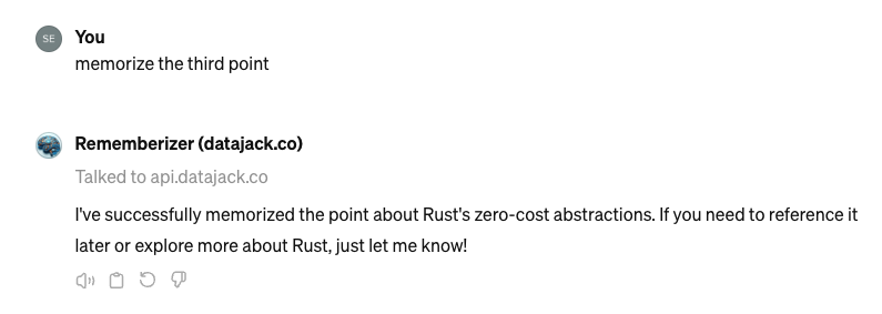 memorización exitosa del conocimiento